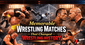 Memorable Wrestling Matches That Changed Wrestling History