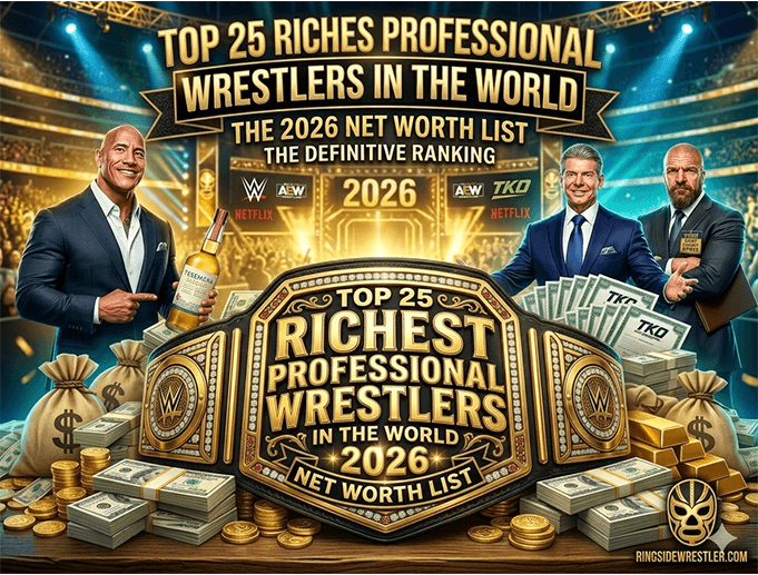 Top 25 Richest Professional Wrestlers in the World in 2026 (Net Worth List)
