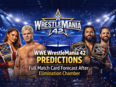 WWE WrestleMania 42 Predictions: Full Match Card Forecast After Elimination Chamber