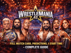 WrestleMania 42: Full Match Card, Predictions, and Start Time – Complete Guide